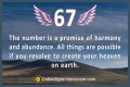 
ANGEL NUMBER 67
