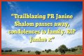 Janine Shalom cause of death: How did Janine Shalom die?